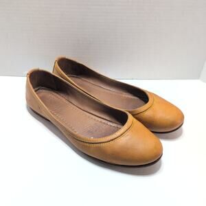Frye Carson Ballet Flats BalleCore Twee Women's 11M Honey Brown